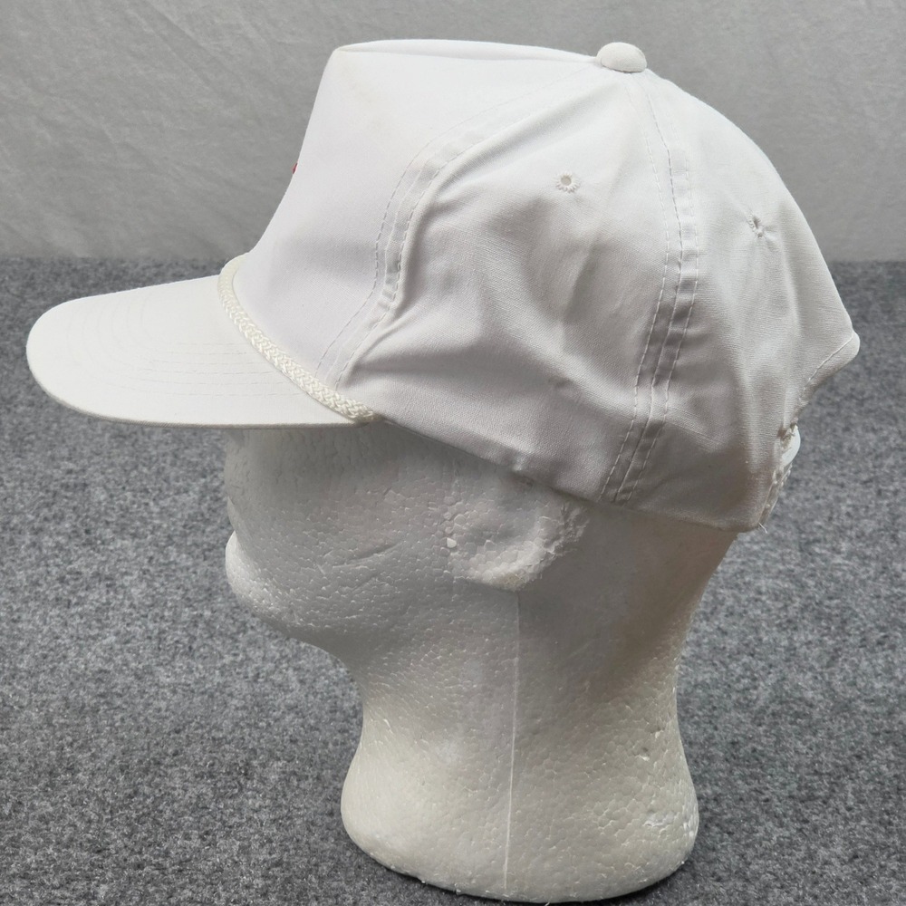 Vintage Minnesota Sheriffs Association Hat White Rope Cap 90s Law Enforcement - Picture 2 of 8